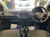 USED 2016 66 VOLKSWAGEN UP! 1.0 Move up! Hatchback 3 Door Petrol Manual Red Euro 6 Low Tax JUST SERVICED+MARCH 27 MOT+2 KEYS