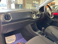 USED 2016 66 VOLKSWAGEN UP! 1.0 Move up! Hatchback 3 Door Petrol Manual Red Euro 6 Low Tax JUST SERVICED+MARCH 27 MOT+2 KEYS