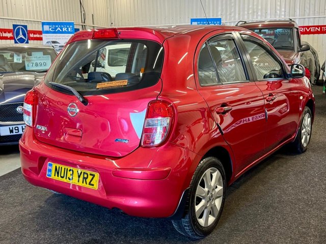 2013 NISSAN MICRA 1.2 12V Acenta Hatchback 5dr Petrol Manual Euro 5 (80 ps) - Photo 7