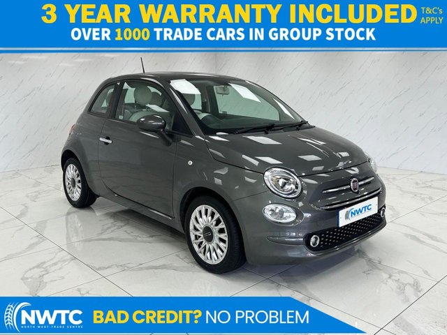 View our Fiat 500 1.0 MHEV Lounge Hatchback 3dr Petrol Manual Euro 6 (s/s) (70 bhp) 1 FORMER OWNER! 