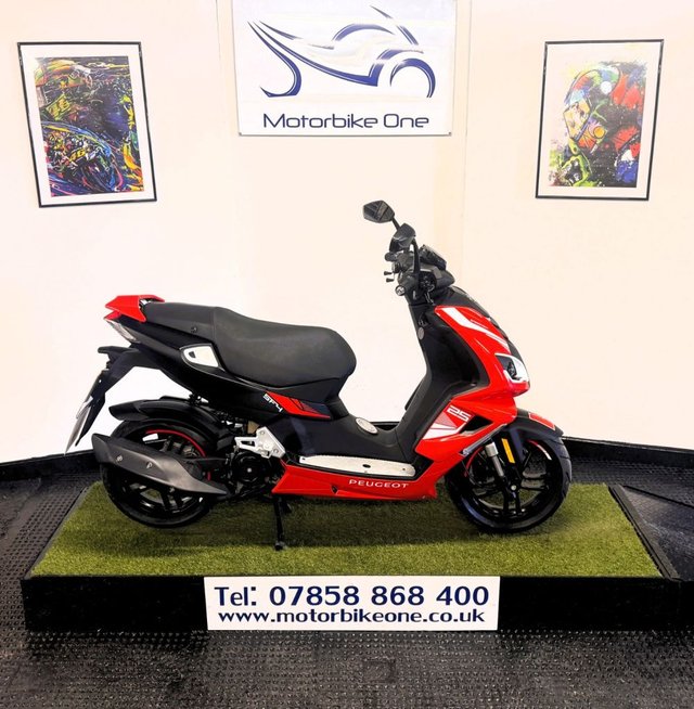 2022 22 Peugeot Speedfight 50 50 Sportline Moped Automatic Learner Legal Great Colour Combination 