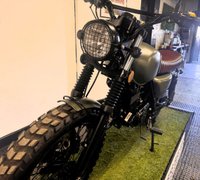 USED 2021 21 MUTT Hilts 125 125 Roadster/Retro Petrol Manual Retro Styled Spoke Wheels Blacked Out Features Nationwide Delivery, Warranty & Part Exchange Available