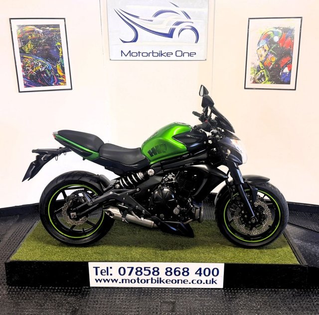2014 14 Kawasaki ER-6N 650 Naked Petrol Manual Multi Coloured Great All Rounder Good MPG Low Running Costs