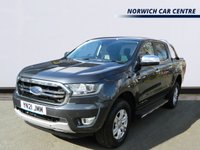 USED 2021 21 FORD RANGER 2.0 EcoBlue Limited Pickup Double Cab 4dr Diesel Auto 4WD Euro 6 (s/s) (170 ps) REVERSING CAMERA HEATED SEATS