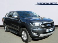 USED 2021 21 FORD RANGER 2.0 EcoBlue Limited Pickup Double Cab 4dr Diesel Auto 4WD Euro 6 (s/s) (170 ps) REVERSING CAMERA HEATED SEATS