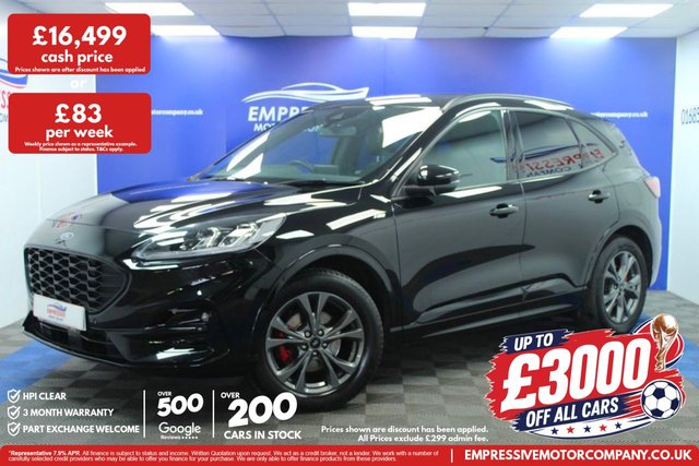View our Ford Kuga range