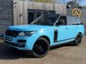USED 2014 14 LAND ROVER RANGE ROVER 3.0 TD V6 Vogue SUV 5dr Diesel Auto 4WD Euro 5 (s/s) (258 ps) BABY BLUE LAND ROVER RANGE ROVER 3.0 TD V6 Vogue