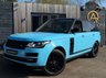 USED 2014 14 LAND ROVER RANGE ROVER 3.0 TD V6 Vogue SUV 5dr Diesel Auto 4WD Euro 5 (s/s) (258 ps) BABY BLUE LAND ROVER RANGE ROVER 3.0 TD V6 Vogue