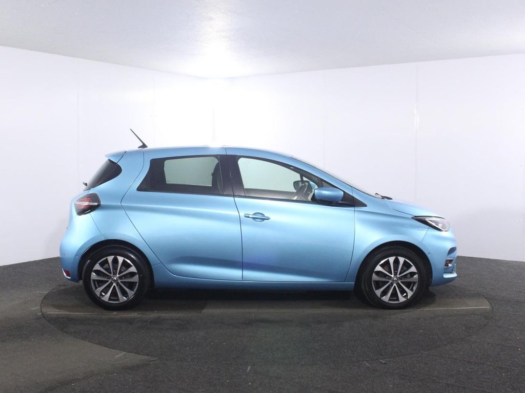 USED 2021 71 RENAULT ZOE R135 EV50 52kWh GT Edition Hatchback 5dr Electric Auto (Rapid Charge) (134 bhp) BATTERY OWNED - 245 MILE RANGE