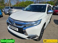 USED 2019 19 MITSUBISHI SHOGUN SPORT White 2.4D 3 Euro 6 SUV, 102,000 miles, ULEZ compliant, Automatic, 4WD, 7 Seats, CarPlay/Android Auto, Air Conditioning, rear camera. This 2019 Mitsubishi Shogun Sport D 3 is a superb example, having been owned by just one careful keeper since new. This robust Four Wheel Drive model boasts a powerful 2.4 litre Diesel engine and is compliant with Euro 6 emissions standards. With seating for seven, it offers ample space for families and friends, and its impressive towing weight of 3100 kg makes it ideal for carrying loads or towing caravans and trailers.  The Shogun Sport is designed for versatility and capability. Its advanced