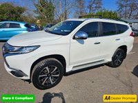 USED 2019 19 MITSUBISHI SHOGUN SPORT White 2.4D 3 Euro 6 SUV, 102,000 miles, ULEZ compliant, Automatic, 4WD, 7 Seats, CarPlay/Android Auto, Air Conditioning, rear camera. This 2019 Mitsubishi Shogun Sport D 3 is a superb example, having been owned by just one careful keeper since new. This robust Four Wheel Drive model boasts a powerful 2.4 litre Diesel engine and is compliant with Euro 6 emissions standards. With seating for seven, it offers ample space for families and friends, and its impressive towing weight of 3100 kg makes it ideal for carrying loads or towing caravans and trailers.  The Shogun Sport is designed for versatility and capability. Its advanced