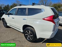 USED 2019 19 MITSUBISHI SHOGUN SPORT White 2.4D 3 Euro 6 SUV, 102,000 miles, ULEZ compliant, Automatic, 4WD, 7 Seats, CarPlay/Android Auto, Air Conditioning, rear camera. This 2019 Mitsubishi Shogun Sport D 3 is a superb example, having been owned by just one careful keeper since new. This robust Four Wheel Drive model boasts a powerful 2.4 litre Diesel engine and is compliant with Euro 6 emissions standards. With seating for seven, it offers ample space for families and friends, and its impressive towing weight of 3100 kg makes it ideal for carrying loads or towing caravans and trailers.  The Shogun Sport is designed for versatility and capability. Its advanced