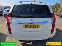 USED 2019 19 MITSUBISHI SHOGUN SPORT White 2.4D 3 Euro 6 SUV, 102,000 miles, ULEZ compliant, Automatic, 4WD, 7 Seats, CarPlay/Android Auto, Air Conditioning, rear camera. This 2019 Mitsubishi Shogun Sport D 3 is a superb example, having been owned by just one careful keeper since new. This robust Four Wheel Drive model boasts a powerful 2.4 litre Diesel engine and is compliant with Euro 6 emissions standards. With seating for seven, it offers ample space for families and friends, and its impressive towing weight of 3100 kg makes it ideal for carrying loads or towing caravans and trailers.  The Shogun Sport is designed for versatility and capability. Its advanced