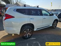 USED 2019 19 MITSUBISHI SHOGUN SPORT White 2.4D 3 Euro 6 SUV, 102,000 miles, ULEZ compliant, Automatic, 4WD, 7 Seats, CarPlay/Android Auto, Air Conditioning, rear camera. This 2019 Mitsubishi Shogun Sport D 3 is a superb example, having been owned by just one careful keeper since new. This robust Four Wheel Drive model boasts a powerful 2.4 litre Diesel engine and is compliant with Euro 6 emissions standards. With seating for seven, it offers ample space for families and friends, and its impressive towing weight of 3100 kg makes it ideal for carrying loads or towing caravans and trailers.  The Shogun Sport is designed for versatility and capability. Its advanced