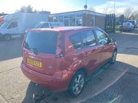USED 2009 59 NISSAN NOTE 1.4 16V N-TEC HATCHBACK 5DR 90BHP. AIRCON. 122K MLS. PX. N-TEC HATCHBACK. AIRCON. 90BHP. 122K MLS. PX.
