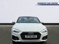 USED 2020 70 AUDI A5 CABRIOLET 2.0 TFSI 40 Edition 1 Convertible 2dr Petrol S Tronic Euro 6 (s/s) (190 ps) XENONS REVERSING CAMERA SATNAV DAB