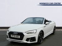 USED 2020 70 AUDI A5 CABRIOLET 2.0 TFSI 40 Edition 1 Convertible 2dr Petrol S Tronic Euro 6 (s/s) (190 ps) XENONS REVERSING CAMERA SATNAV DAB