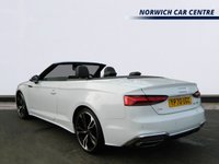 USED 2020 70 AUDI A5 CABRIOLET 2.0 TFSI 40 Edition 1 Convertible 2dr Petrol S Tronic Euro 6 (s/s) (190 ps) XENONS REVERSING CAMERA SATNAV DAB