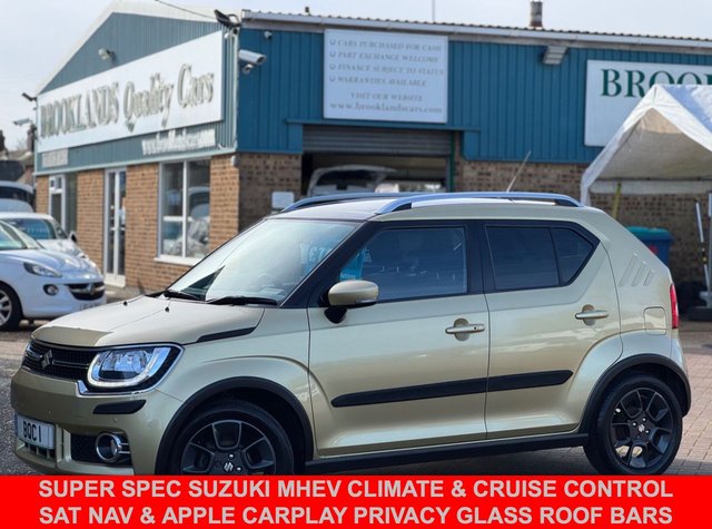 2017 IGNIS 1.2 DUALJET MHEV SZ5 HELIOS GOLD SUPER BLACK ROOF PETROL HYBRID MANUAL... photo