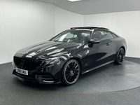 USED 2018 18 MERCEDES-BENZ E-CLASS 2.0 E220d AMG Line (Premium Plus) Coupe 2dr Diesel G-Tronic+ Euro 6 (s/s) (194 ps) FULL HISTORY + PAN ROOF
