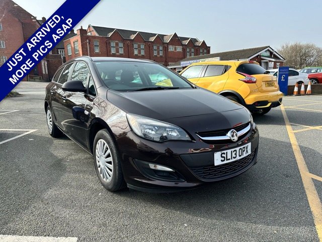 2013 VAUXHALL ASTRA 1.4 16V EXCLUSIV SPORTS TOURER 5DR PETROL MANUAL EURO 5 100 PS... photo