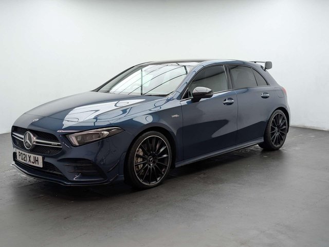 USED 2021 21 MERCEDES-BENZ A-CLASS 2.0 AMG A 35 4Matic Premium+ Auto 4WD 5dr CLICK & COLLECT/ HOME DELIVERY