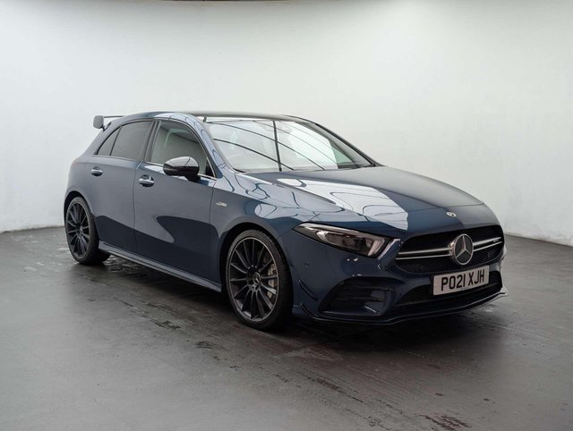 USED 2021 21 MERCEDES-BENZ A-CLASS 2.0 AMG A 35 4Matic Premium+ Auto 4WD 5dr CLICK & COLLECT/ HOME DELIVERY
