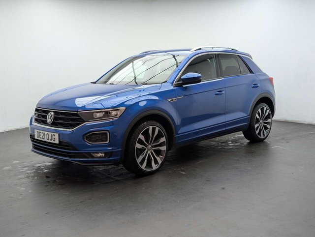 USED 2021 21 VOLKSWAGEN T-ROC 2.0 TDI EVO R-Line SUV 5dr Diesel Manual Euro 6 (s/s) (150 ps) CLICK+COLLECT / HOME DELIVERY