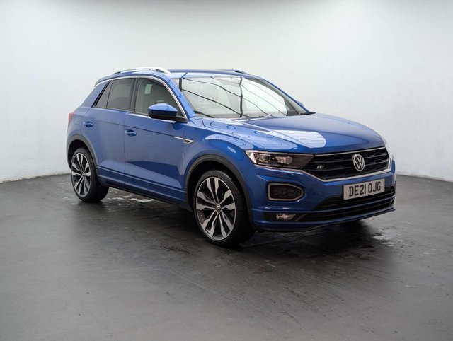 USED 2021 21 VOLKSWAGEN T-ROC 2.0 TDI EVO R-Line SUV 5dr Diesel Manual Euro 6 (s/s) (150 ps) CLICK+COLLECT / HOME DELIVERY