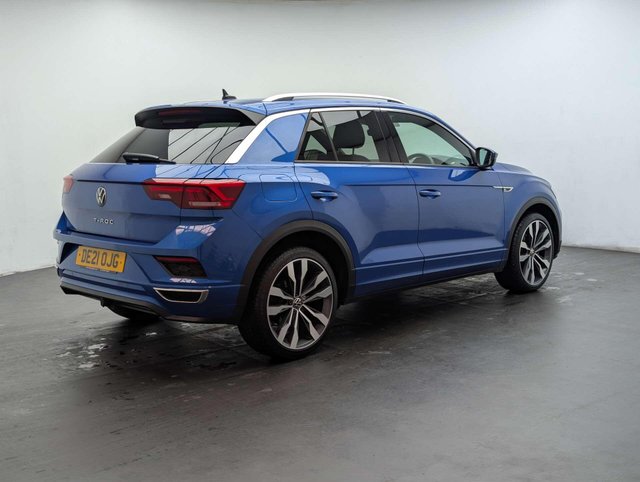 USED 2021 21 VOLKSWAGEN T-ROC 2.0 TDI EVO R-Line SUV 5dr Diesel Manual Euro 6 (s/s) (150 ps) CLICK+COLLECT / HOME DELIVERY