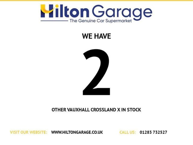 USED 2020 20 VAUXHALL CROSSLAND X 1.2 Griffin SUV 5dr Petrol Manual Euro 6 (s/s) (83 ps) - SAT NAV + CRUISE CONTROL CLICK&COLLECT/HOME DELIVERY