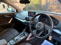 USED 2018 68 AUDI Q2 1.6 TDI 30 SPORT NAV S-TRONIC AUTOMATIC SUV 5 DOOR *APPLE CAR PLAY*SAT NAV*DAB*PARKING SENSORS*CRUISE CONTROL*BRAND NEW MOT AND SERVICE*AIR CON*ALLOY WHEELS*PRIVACY GLASS*REAR SPOILER*AUDI DRIVE SELECT MODE*ELECTRIC OPENING TAILGATE*PADDLE SHIFT*7 SERVICES IN SERVICE HISTORY WITH 8 AT AUDI*
