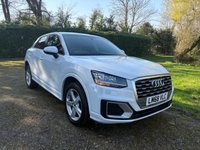USED 2018 68 AUDI Q2 1.6 TDI 30 SPORT NAV S-TRONIC AUTOMATIC SUV 5 DOOR *APPLE CAR PLAY*SAT NAV*DAB*PARKING SENSORS*CRUISE CONTROL*BRAND NEW MOT AND SERVICE*AIR CON*ALLOY WHEELS*PRIVACY GLASS*REAR SPOILER*AUDI DRIVE SELECT MODE*ELECTRIC OPENING TAILGATE*PADDLE SHIFT*7 SERVICES IN SERVICE HISTORY WITH 8 AT AUDI*