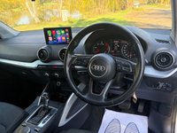 USED 2018 68 AUDI Q2 1.6 TDI 30 SPORT NAV S-TRONIC AUTOMATIC SUV 5 DOOR *APPLE CAR PLAY*SAT NAV*DAB*PARKING SENSORS*CRUISE CONTROL*BRAND NEW MOT AND SERVICE*AIR CON*ALLOY WHEELS*PRIVACY GLASS*REAR SPOILER*AUDI DRIVE SELECT MODE*ELECTRIC OPENING TAILGATE*PADDLE SHIFT*7 SERVICES IN SERVICE HISTORY WITH 8 AT AUDI*