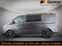 USED 2021 21 FORD TRANSIT CUSTOM 2.0 320 EcoBlue Limited Crew Van Double Cab 5dr Diesel Auto L1 H1 Euro 6 (s/s) (185 ps) EURO 6 ULEZ COMPLIANT*AUTOMATIC*SWB
