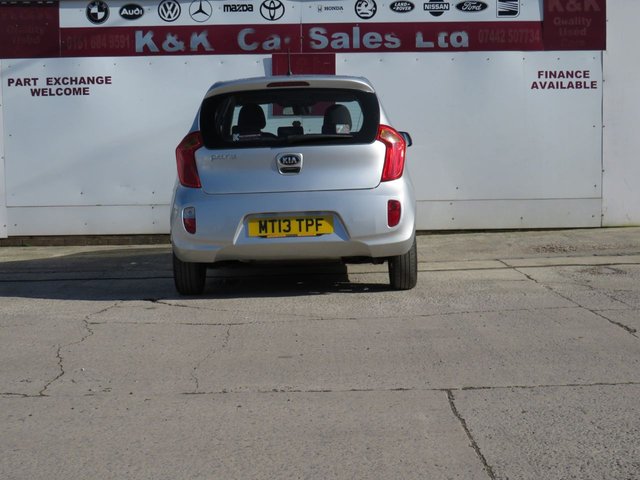 2013 KIA PICANTO 2013 1.0 2 Hatchback 5dr Petrol Manual Euro 5 (68 bhp) - Photo 3