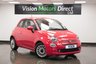 USED 2020 20 FIAT 500 1.2 Lounge Euro 6 (s/s) 3dr Parking Sensors