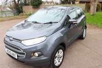 USED 2015 15 FORD ECOSPORT 1.0T EcoBoost Zetec SUV 5dr Petrol Manual 2WD Euro 6 (s/s) (125 ps) Just Serviced Ready to Drive Away