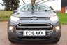 USED 2015 15 FORD ECOSPORT 1.0T EcoBoost Zetec SUV 5dr Petrol Manual 2WD Euro 6 (s/s) (125 ps) Just Serviced Ready to Drive Away