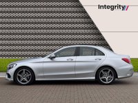 USED 2018 18 MERCEDES-BENZ C-CLASS 2.0 C200 AMG Line (Premium) Saloon 4dr Petrol G-Tronic+ Euro 6 (s/s) (184 ps) Panoramic Glass Sunroof | Rear Cam