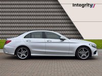USED 2018 18 MERCEDES-BENZ C-CLASS 2.0 C200 AMG Line (Premium) Saloon 4dr Petrol G-Tronic+ Euro 6 (s/s) (184 ps) Panoramic Glass Sunroof | Rear Cam