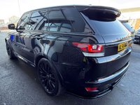 USED 2017 17 LAND ROVER RANGE ROVER SPORT 5.0 V8 SVR SUV 5dr Petrol Auto 4WD Euro 6 (s/s) (550 ps) 