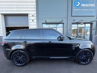 USED 2017 17 LAND ROVER RANGE ROVER SPORT 5.0 V8 SVR SUV 5dr Petrol Auto 4WD Euro 6 (s/s) (550 ps) 