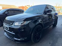 USED 2017 17 LAND ROVER RANGE ROVER SPORT 5.0 V8 SVR SUV 5dr Petrol Auto 4WD Euro 6 (s/s) (550 ps) 