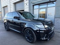 USED 2017 17 LAND ROVER RANGE ROVER SPORT 5.0 V8 SVR SUV 5dr Petrol Auto 4WD Euro 6 (s/s) (550 ps) 