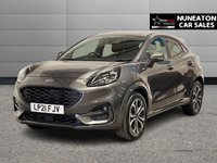 USED 2021 21 FORD PUMA 1.0T EcoBoost MHEV ST-Line SUV 5dr Petrol Manual Euro 6 (s/s) (125 ps) DEALER HISTORY - LOW MILES