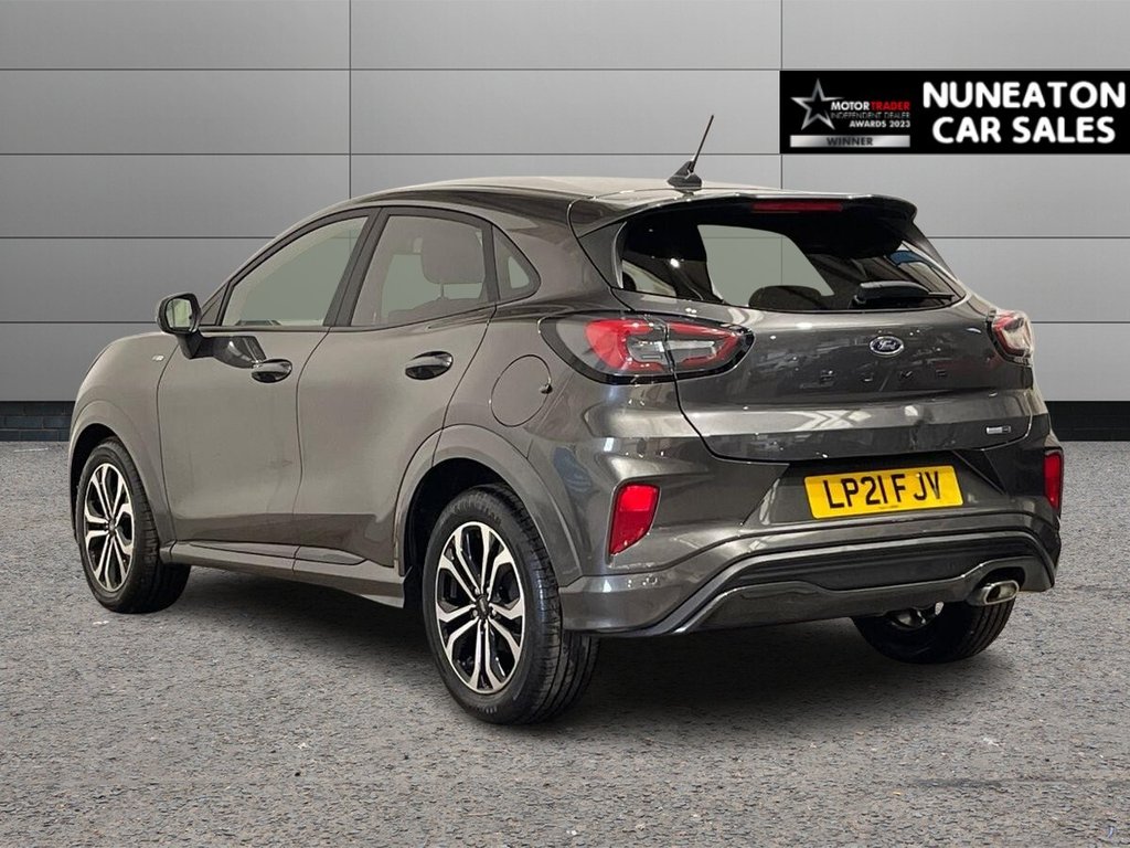 USED 2021 21 FORD PUMA 1.0T EcoBoost MHEV ST-Line SUV 5dr Petrol Manual Euro 6 (s/s) (125 ps) DEALER HISTORY - LOW MILES