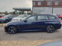 USED 2022 72 BMW 3 SERIES 2.0 330e 12kWh M Sport Touring 5dr Petrol Plug-in Hybrid Auto Euro 6 (s/s) (292 ps) Lovely example one owner 56,000 miles with full history and finished in this very nice blue you wont be disappointed .