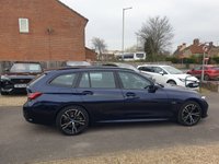 USED 2022 72 BMW 3 SERIES 2.0 330e 12kWh M Sport Touring 5dr Petrol Plug-in Hybrid Auto Euro 6 (s/s) (292 ps) Lovely example one owner 56,000 miles with full history and finished in this very nice blue you wont be disappointed .