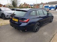 USED 2022 72 BMW 3 SERIES 2.0 330e 12kWh M Sport Touring 5dr Petrol Plug-in Hybrid Auto Euro 6 (s/s) (292 ps) Lovely example one owner 56,000 miles with full history and finished in this very nice blue you wont be disappointed .